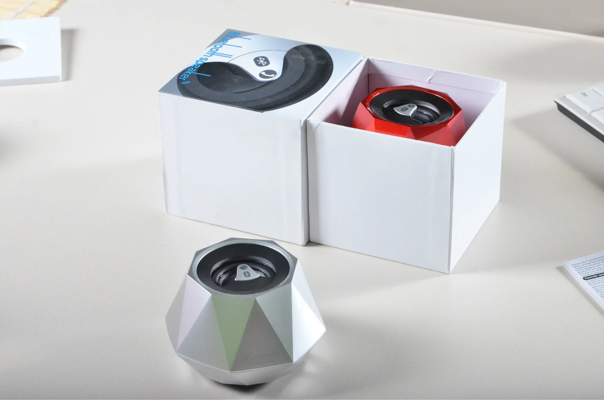 Портативный мини беспроводной Bluetooth динамик Bluetooth 4,1 Алмазная форма стереоскопический динамик s для автомобиля и дома