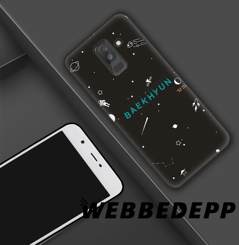 WEBBEDEPP Sehun Chanyeol EXO Мягкий ТПУ силиконовый чехол для Samsung Galaxy S10 S10e S9 S8 Plus S7 S6 Edge &amp J6 |