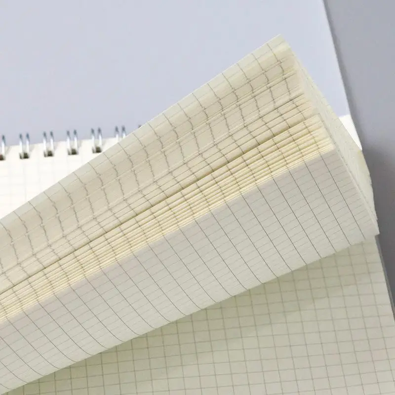 A4 B5 большой размер PP скраб Bullet Journal 5 мм точечный блокнот в сетку точечная бумага Блокнот Пользовательский логотип тетрадь для школы