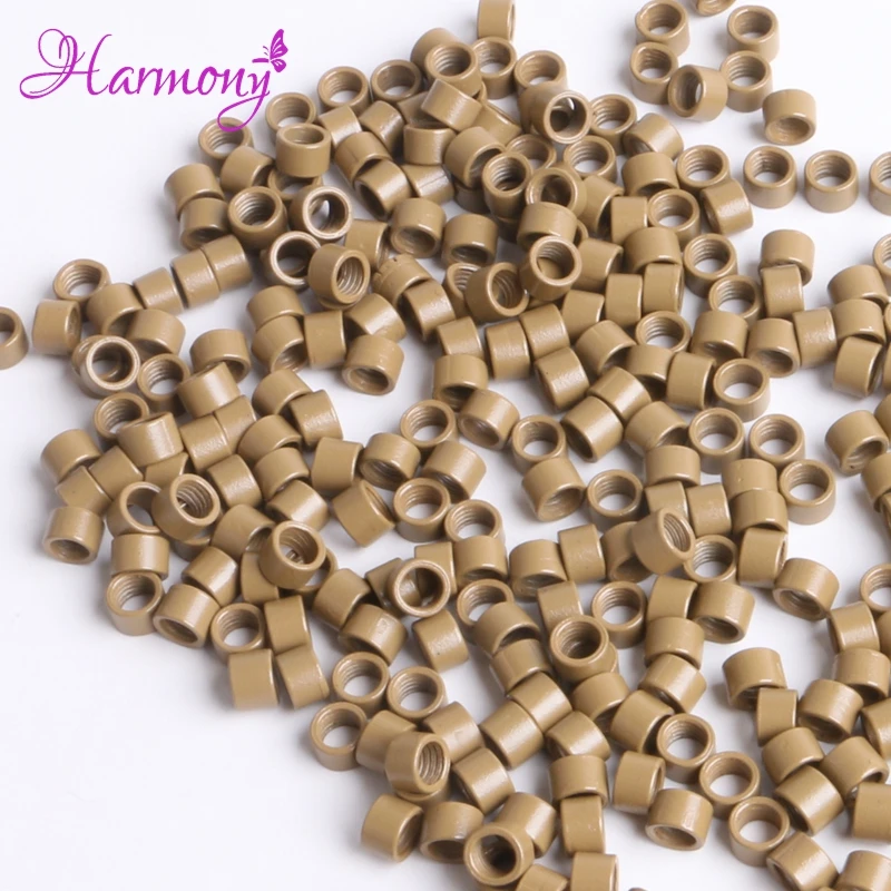 1000 шт. винтовые микрокольца Harmony Plus Hair 3 5*2 0*2 0 мм бусины для дредов шарики
