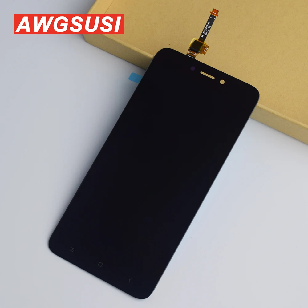 Для Xiaomi Hongmi Redmi 4X цифрователь полного сенсорного экрана сенсор стекло + ЖК дисплей