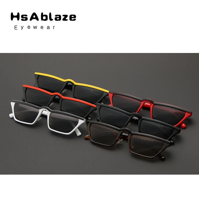 Hsablaze очки Роскошные кошачий глаз Солнцезащитные для женщин Для Италия Брендовая