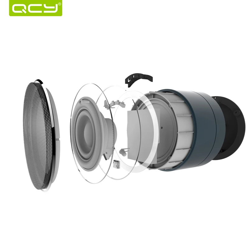 QCY A10 просто беспроводной Bluetooth динамик открытый Минимальный арт алюминиевый анод