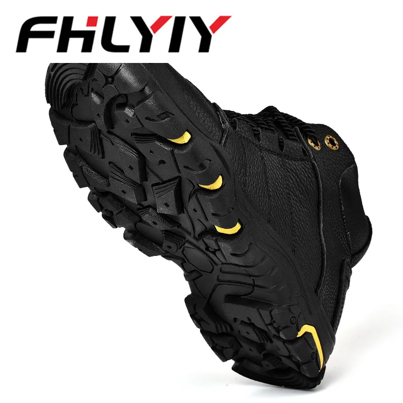 Новинка хит продаж теплые зимние ботинки мужские высокого качества из