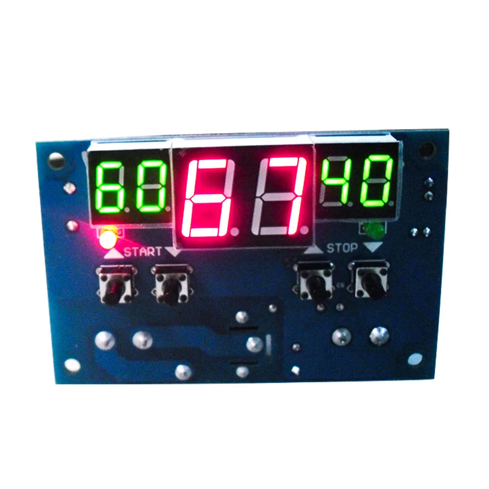

2019 New W1401 Intelligent Digital Display Temperature Controller Three-Window Synchronization