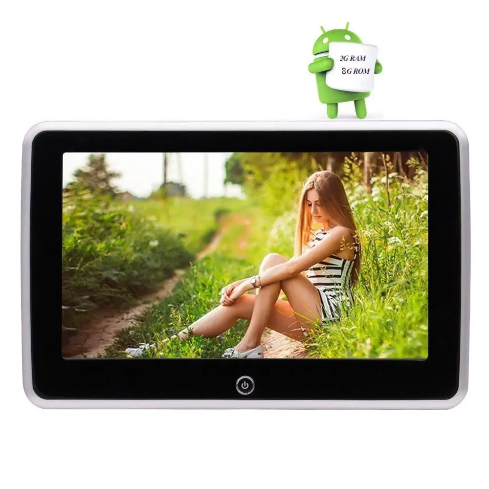 Android четырехъядерный автомобильный монитор на подголовник заднего сиденья 10 1