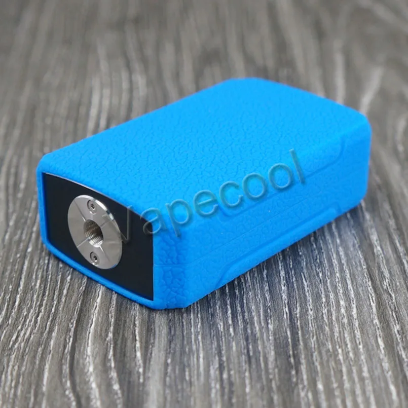 blue Силиконовый чехол для VOOPOO DRAG MINI 117w коробка мод чехол для вейпа Резиновая кожа основы стикер рукав корпус демпфер гель мод щит - Цвет: blue