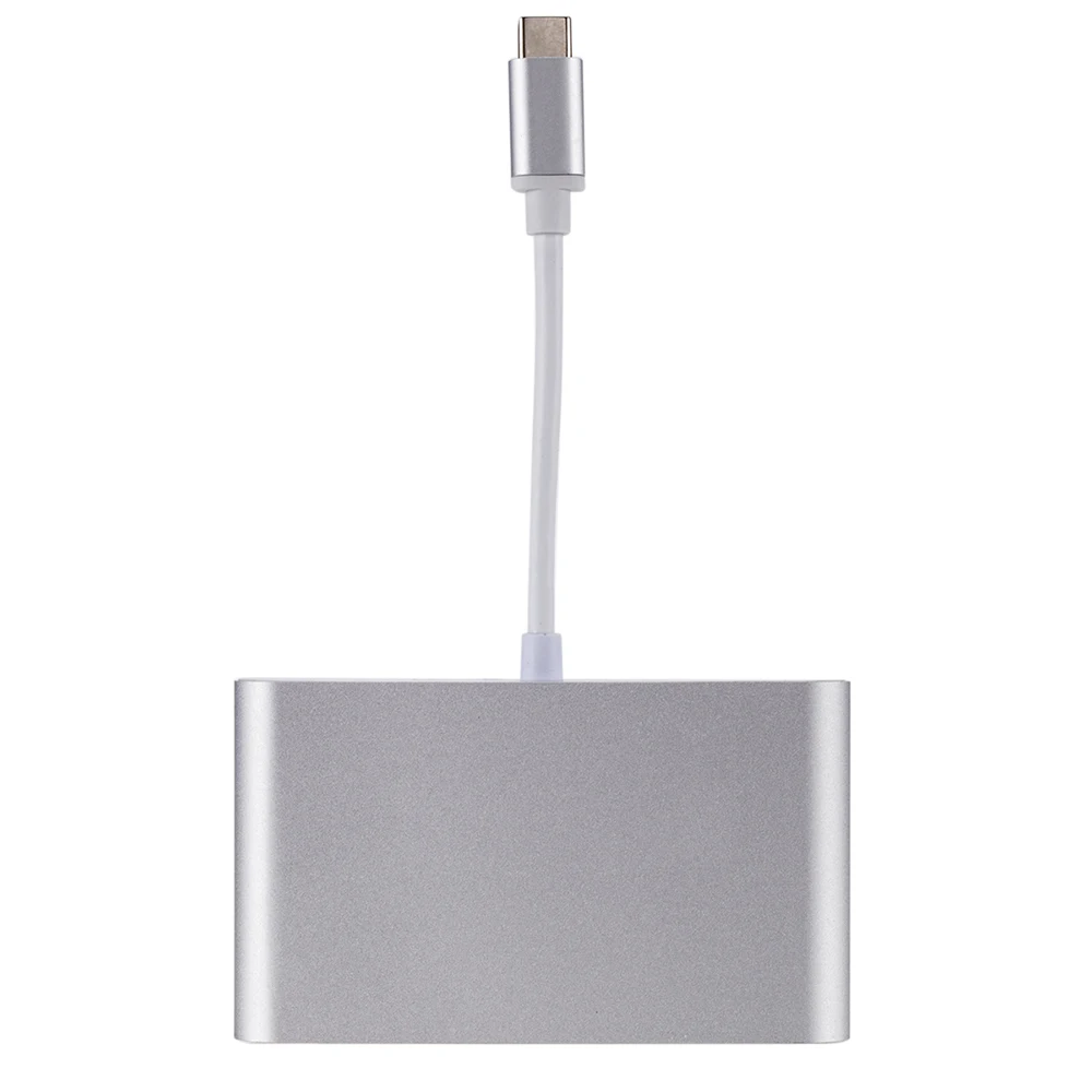 Многопортовый адаптер с Type C на 4K HDMI USB 3 0 для зарядного кабеля конвертер Macbook Samsung