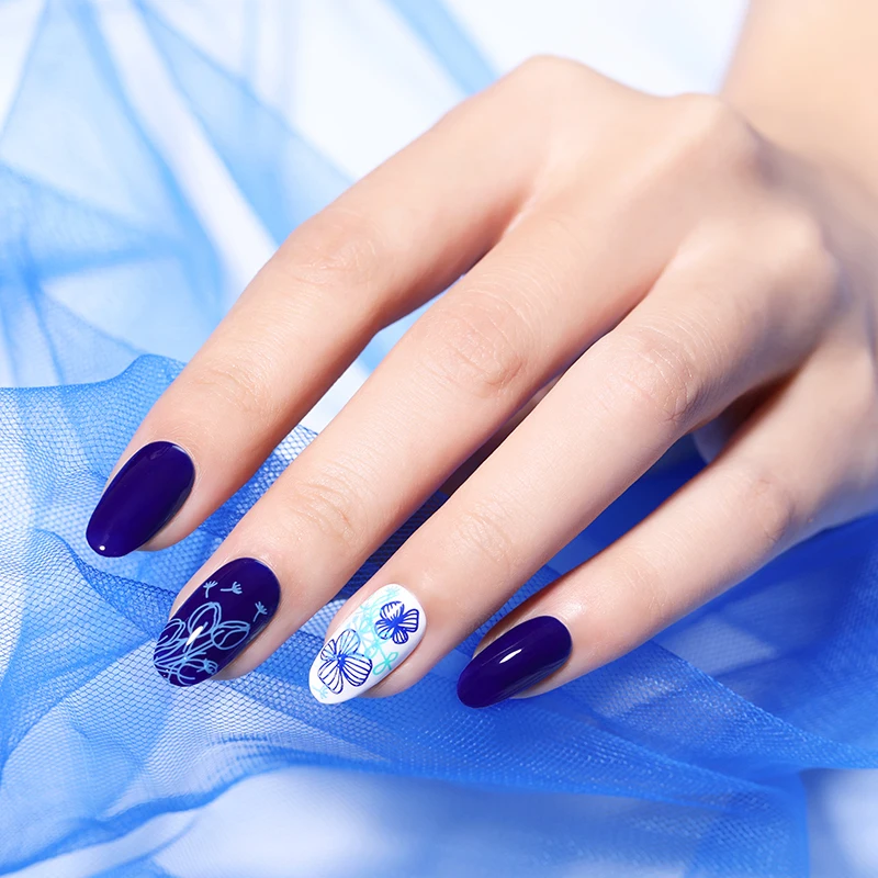 Ur Sugar Candy 7,5 мл Лак для ногтей Полупостоянный чистый цветной гель для ногтей УФ-светодиодный лак для ногтей впитывающий УФ-Гель-лак для маникюра