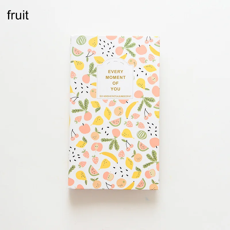 fruit Мини 84 Кармана Портативный мгновенный Fujifilm Instax 3 дюймов фотоальбом Корея альбом для фотоаппарата Instax чехол для хранения - Цвет: fruit