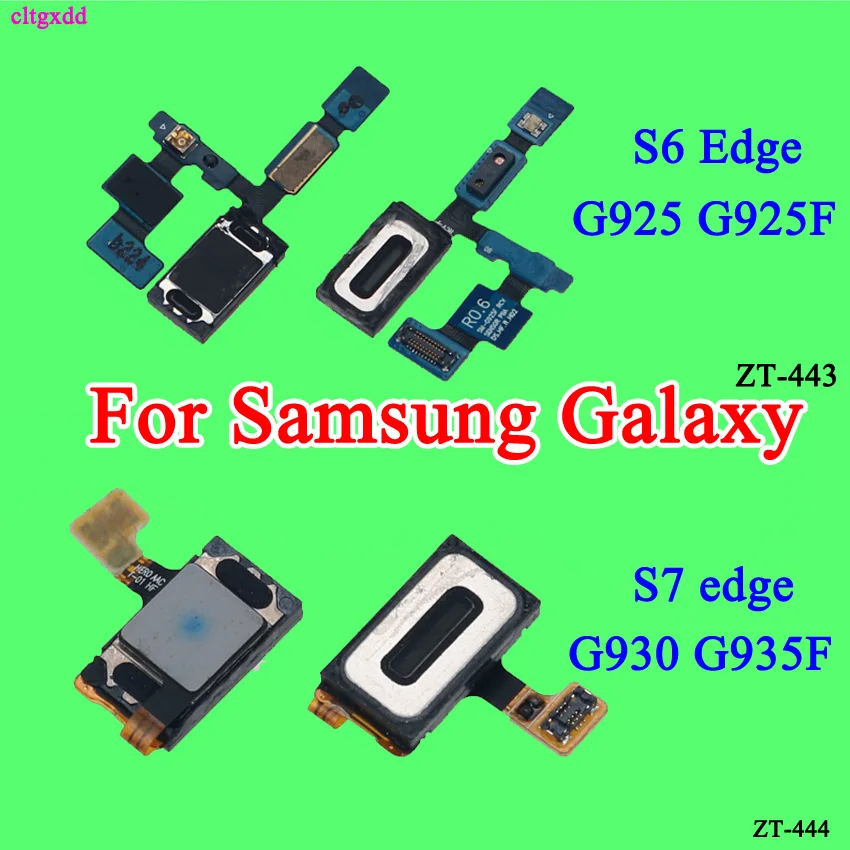 Cltgxdd для Samsung Galaxy S6 S7 edge G925 G925F G930 G935F наушник динамик звуковой разъем запасные