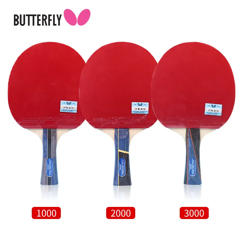 Профессиональная ракетка для настольного тенниса Butterfly 1000 2000 3000 улучшенная