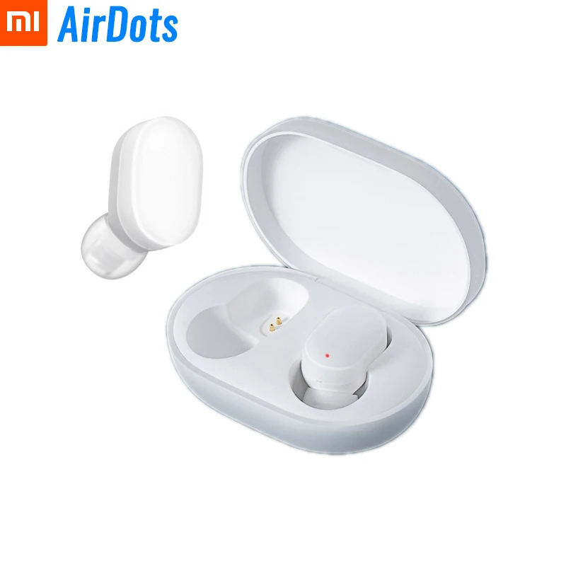 Оригинальные Беспроводные стереонаушники Xiaomi AirDots TWS Bluetooth гарнитура 4 2g Light