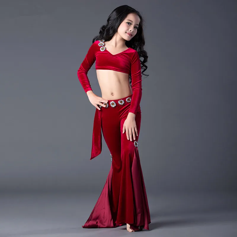 Детский костюм для восточных танцев живота и индийских танцев|dance dance|indian dancebra belt |