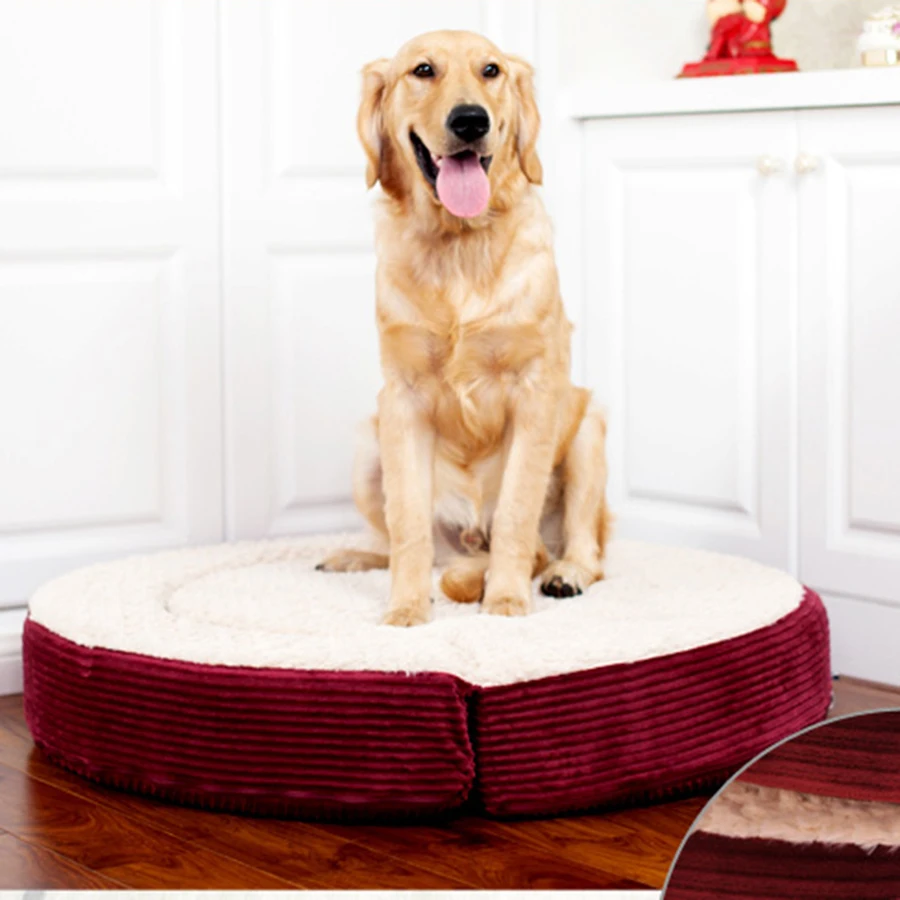 Removable Washable Kennel Double-use Folding Sofa Mattress Beds Mat Dog Cushion Soft Nest House Mascotas Pet Supply 60Z1211 | Дом и сад