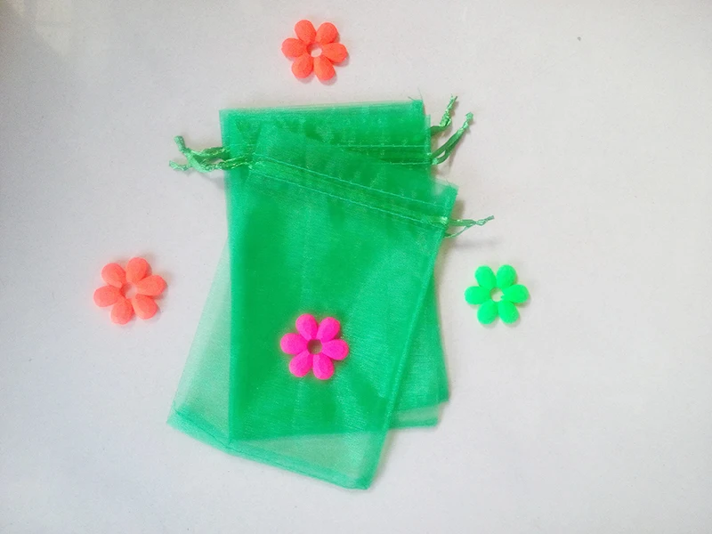 

5000pcs Grass green organza gift bags 30x40cm party bags for women event wed Drawstring bag Jewelry Display Bag diy accessories