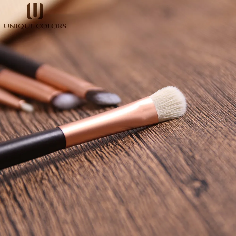 Уникальные цвета 5 шт. глаз основные кисти для макияжа Набор теней век подводка Make