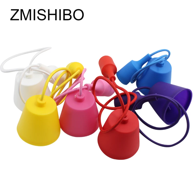 Шнур ZMISHIBO подвесные лампы разноцветный пластиковый подвесной светильник с
