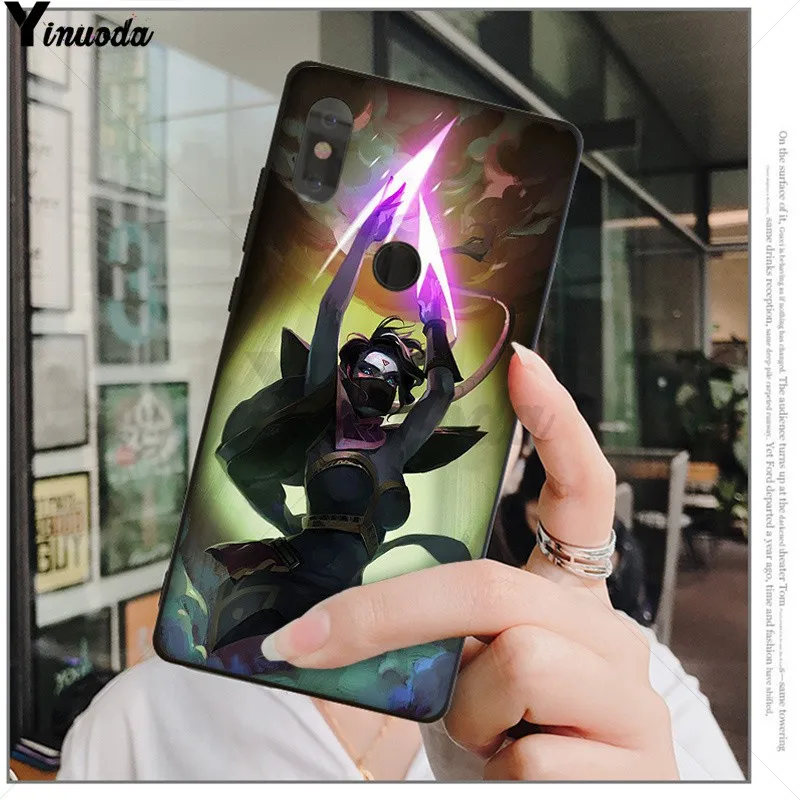 Yinuoda Shadow Fiend Dota 2 DIY окрашенный чехол для телефона для Xiao mi Red mi 5 5Plus Note4 4X Note5 6A mi 6 mi x2 mi x2S
