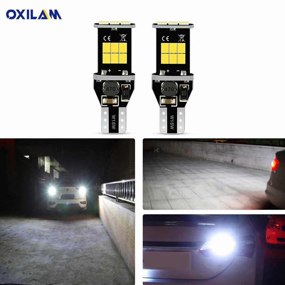 W16W светодиодный Canbus T15 задний фонарь для Toyota Yaris RAV4 Venza Corolla Prius C Sequoia Sienna Solara Tundra Avalon
