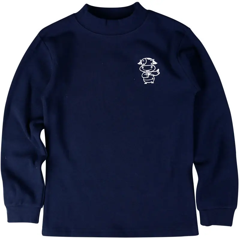 Хлопковые футболки для мальчиков Дети ful рукав вязаный Демисезонный Пуловеры