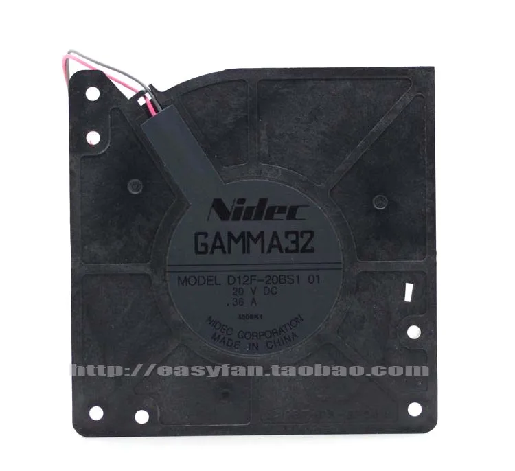 Вентилятор охлаждения сервера Nidec D12F-20BS1 01 DC 20V 0.36A 120x120x32 мм