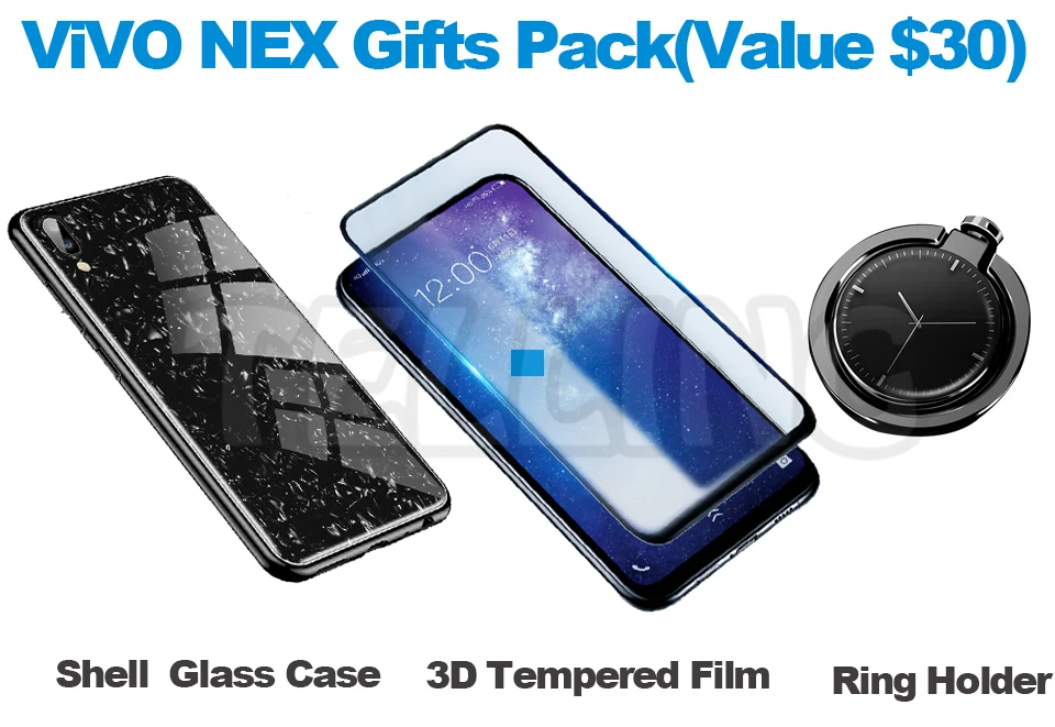 Vivo authorized Nex S мобильный телефон Snapdragon 710/845 Восьмиядерный 8 + 128G 6 59 &quotOLED отпечаток