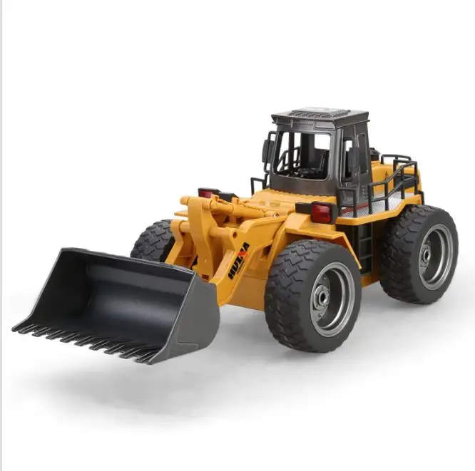HuiNa игрушки 1520 шестиканальный 1/18RC металлический бульдозер зарядки радиоуправляемая модель автомобиля, игрушки для детей, подарки