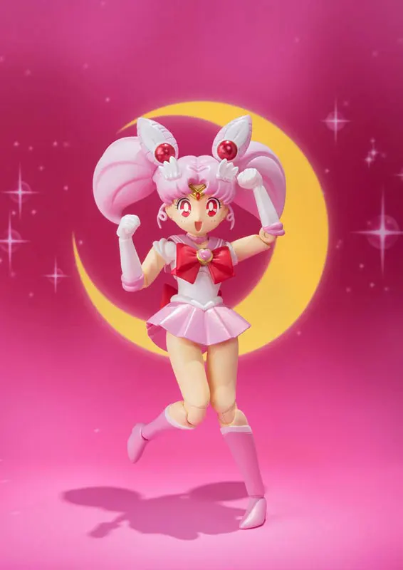 

100% Original BANDAI Tamashii Nations S.H.Figuarts (SHF) Action Figure - Chibi Moon from "Pretty Guardian Sailor Moon"