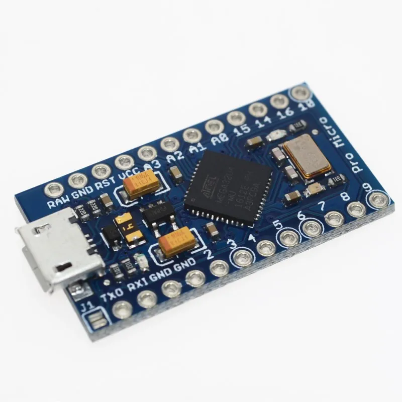 Модуль ATmega32U4 5 В/16 МГц новый Pro Micro для arduino с 2-рядным штырьковым разъемом Leonardo в