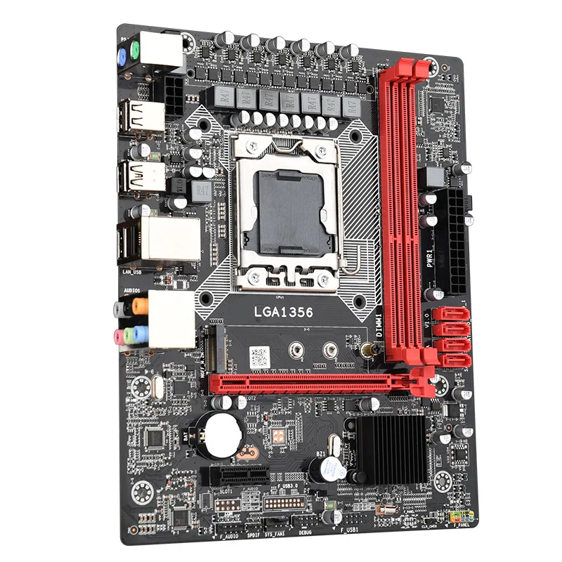 X79 материнская плата LGA1356 MATX USB2.0 SATA2 PCI E NVME M.2 SSD поддерживает регистр и память ecc