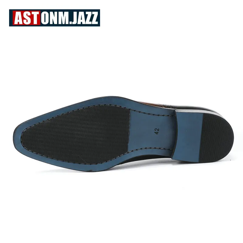 Мужская кожаная повседневная обувь дышащая из натуральной кожи мужские