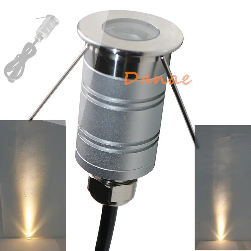 

10pcs Mini 1W LED Condensing Ground Lamps LED Landscape Lighting Waterproof Led Underground Inground Buried Light CE&RoHS