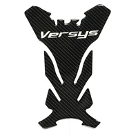 motorcycle accessories with 3d decal fuel tank protection carbon sticker for kawasali versys 650
