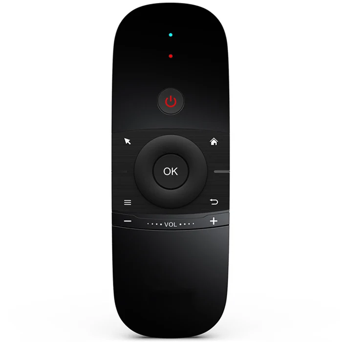 Black MX3 Plus 2,4 ГГц Беспроводная мини клавиатура Air mouse с пульт управления, ресивер для Android Windows Mac OS Linux - Цвет: Black