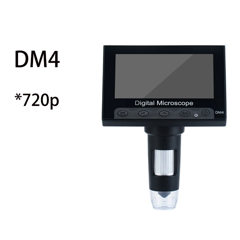 DM3 DM4 портативный цифровой микроскоп 1080P HD 4,3 дюймов экран PCB промышленный микроскоп схема наблюдения обслуживание фабрики