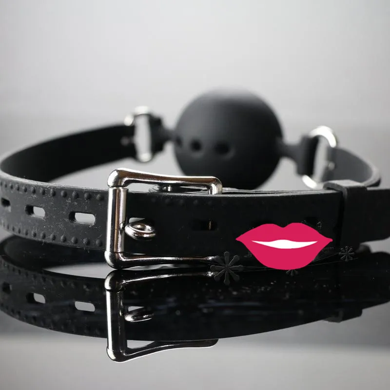 43 мм полностью силиконовый кляп для взрослых игра раб открытый рот Связывание