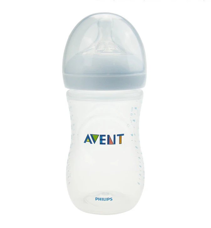 AVENT натуральные бутылочки для кормления Avent с широким горлышком 1 м + / 9 унций 260 мл