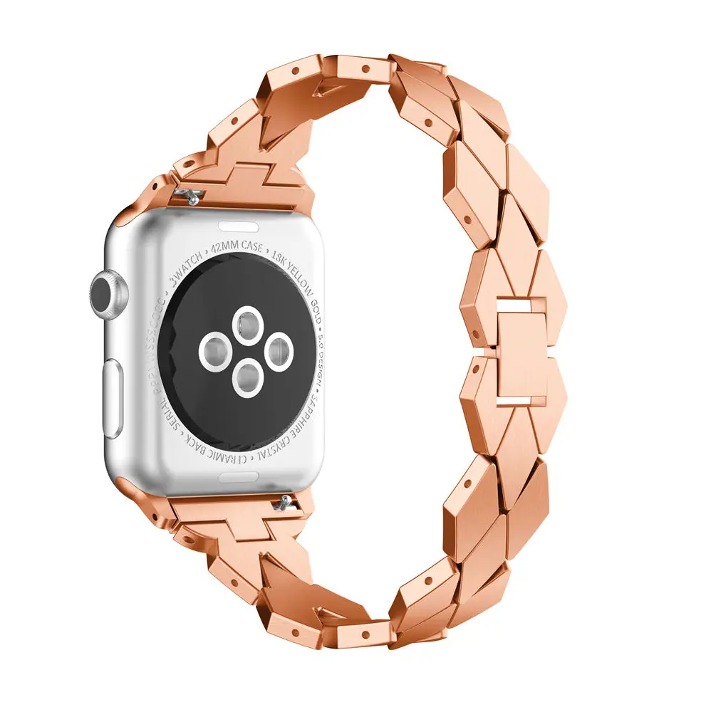 Сплав Сталь браслет для apple watch 5 band для меня ремешок для наручных часов серии 1/2/3/4/5 40 мм 44 мм, 42 мм, 38 мм, ремешок умные аксессуары