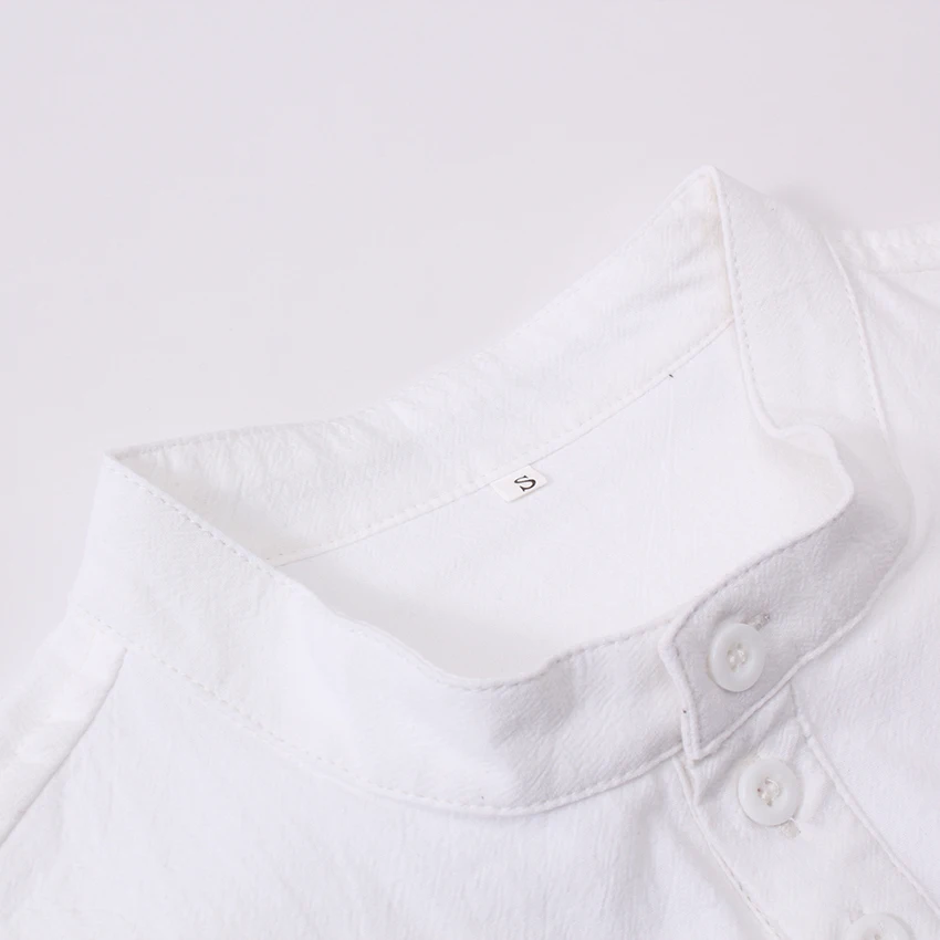 2019 New Men's Short Sleeve Shirt Stylish Solid Henley Collar Men Summer Fashion Top Clothes Causal | Мужская одежда