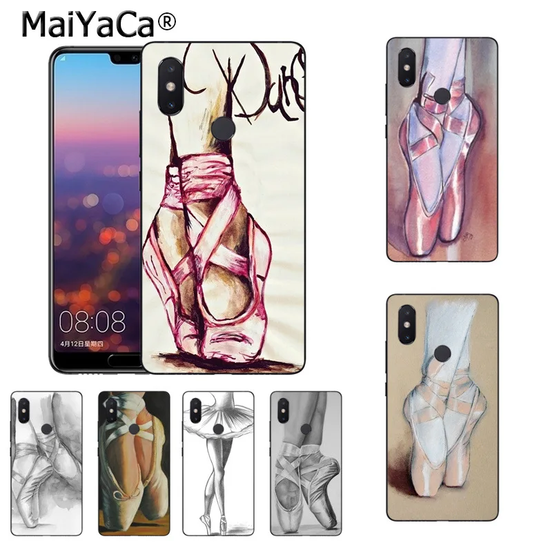 Балетные туфли MaiYaCa для танцевальной девушки классные аксессуары телефона чехол