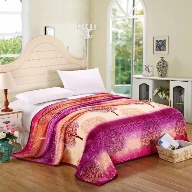 Фланелевое Одеяло в полоску с героями мультфильмов супер мягкое теплое