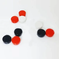 100pcs 124mm tactile switch cap push button caps round cover for 12127 3mm square tactile switches wholesale price