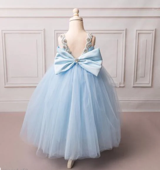 Бальное платье костюм по мотивам Золушки милое небесно-голубого цвета с