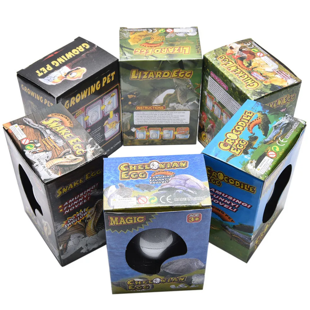 Забавная детская коробка большие Яйца динозавра детские игрушки для расширения