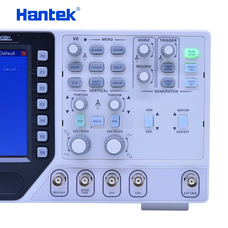 Цифровой осциллограф Hantek 2 канала 70 200 МГц произвольный/функциональный генератор