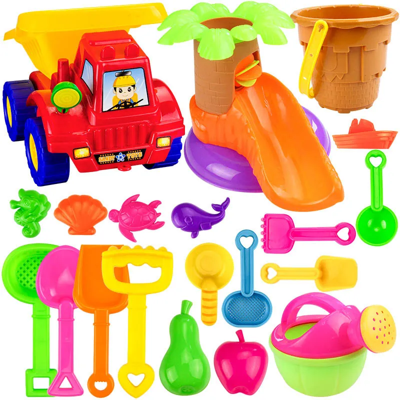 20 шт./компл. летние пляжные песочные игрушки для игры песочной воды детские
