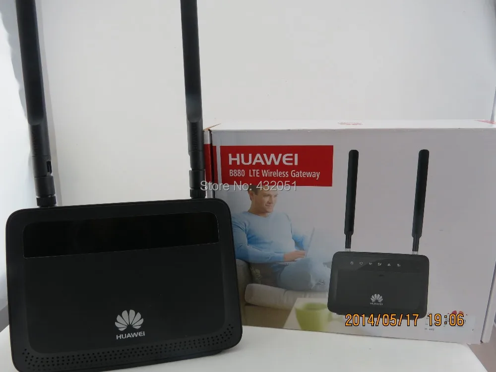 

Беспроводной шлюз HUAWEI B880 LTE (антенна в комплекте)