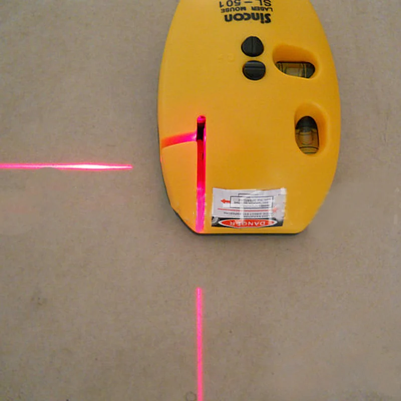 Лазерный измеритель уровня мыши 2 линейный инфракрасный лазерный рычаг Тип 90