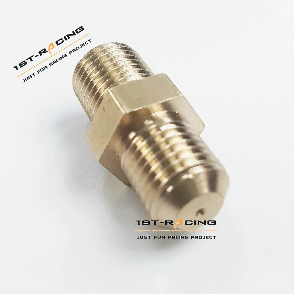 AN4 для M12x1.25 турбо 1 мм адаптер ограничения подачи масла GT35 T25 T28 T3 T4 T6|oil feed|turbo oil feedoil